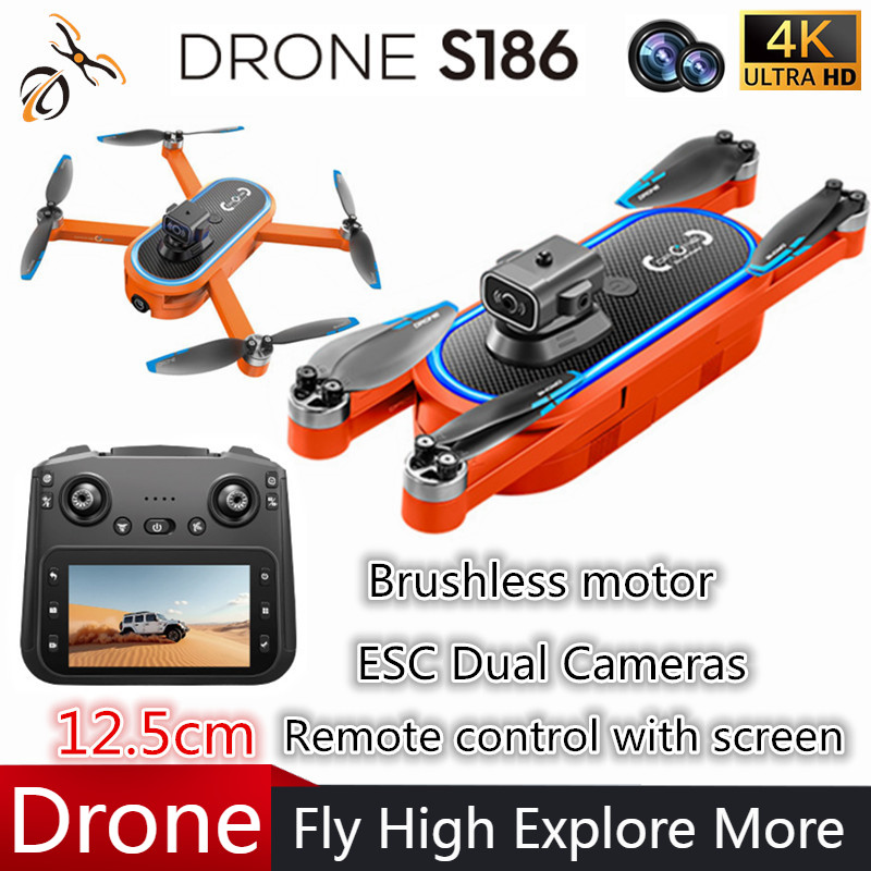 Drone Gimbal - Дрон S186 2025 года, профессиональный 4K