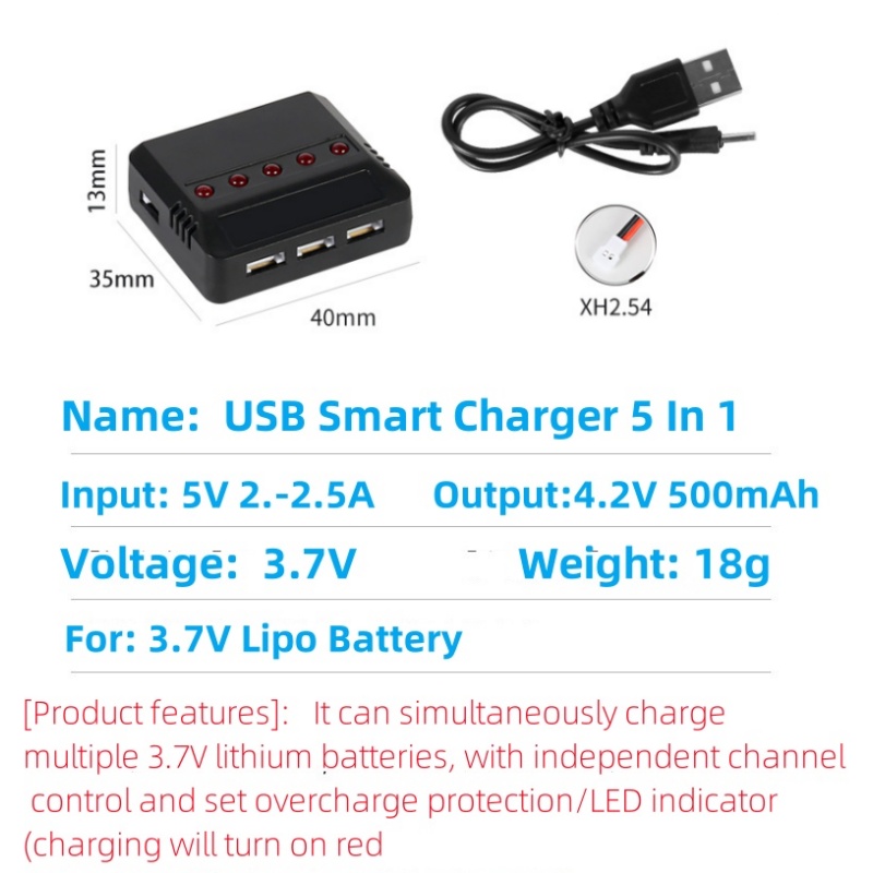 Syma X5HW X5HC X5C X5SW 3,7 В  – обзор и цена Drone Charger
