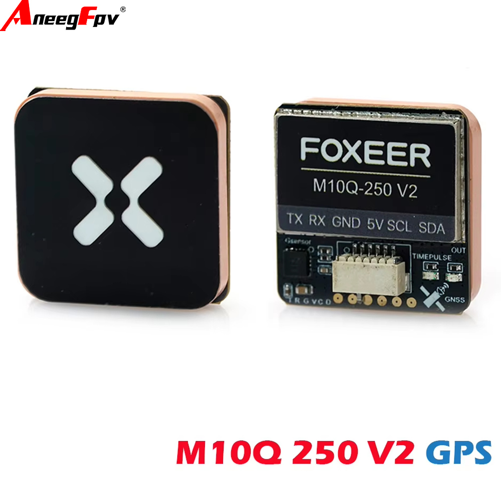 Модуль GPS Foxeer M10Q 250 V2  – обзор и цена Drone Gps Module