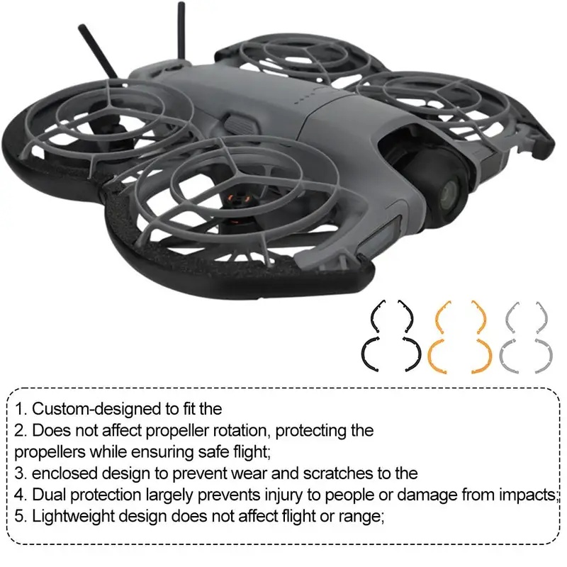 Защита пропеллеров для дрона D – обзор и цена Drone Propeller Guard
